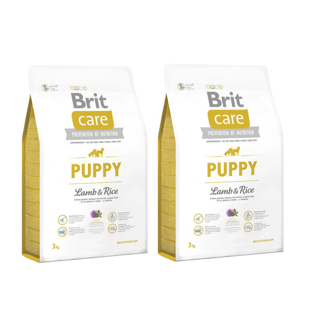 karma brit care puppy lamb and rice