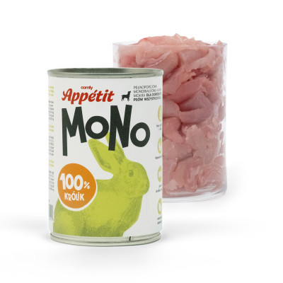 PAKIET COMFY APPETIT MONO KRÓLIK 400G