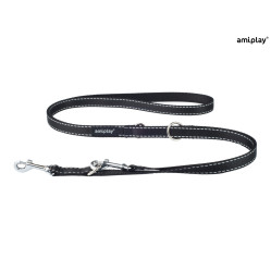 AMIPLAY SMYCZ 6in1 REFLECTIVE XL 1-2m CZARNY